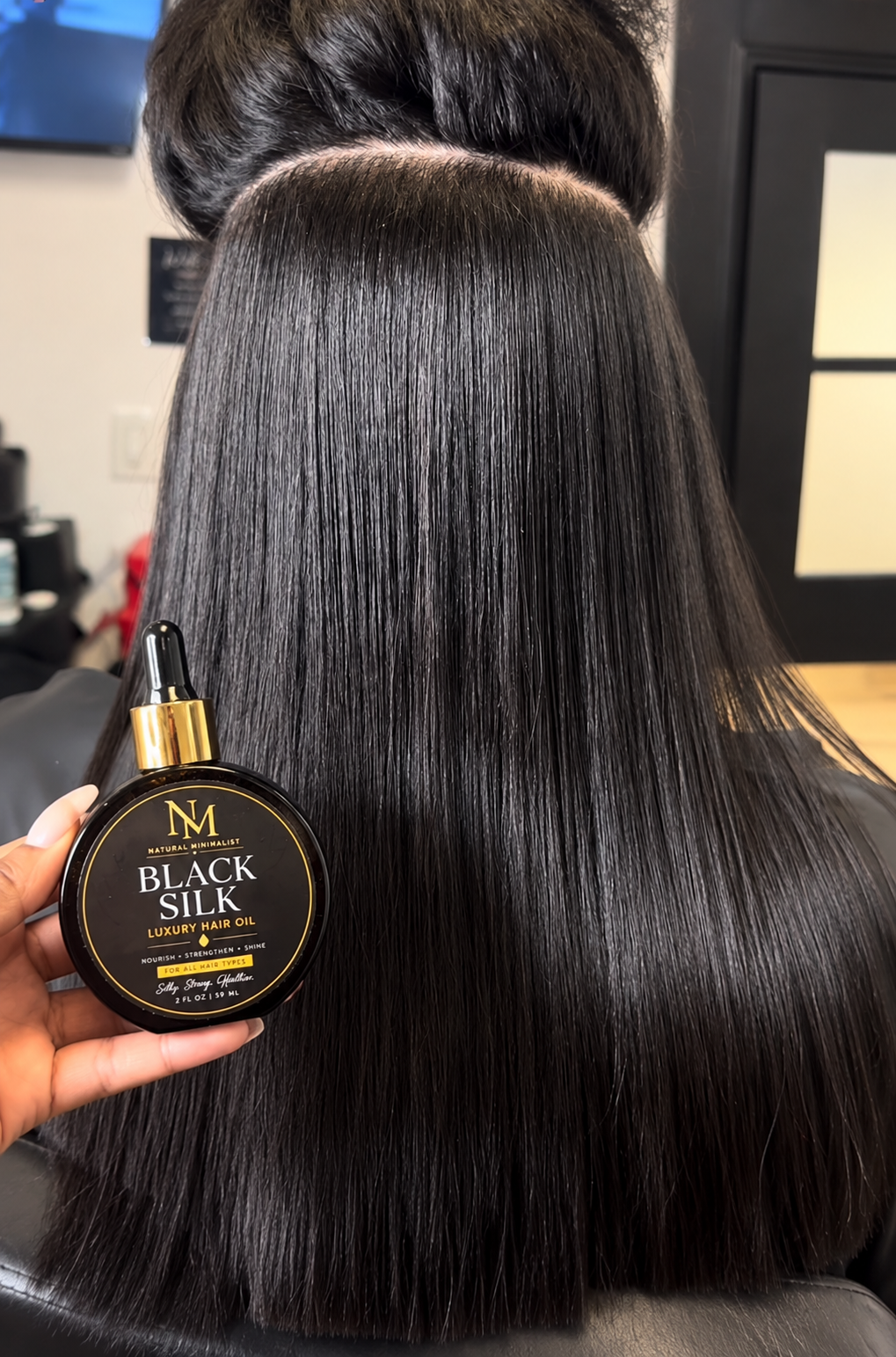 Black Silk Luxury Hair Oil