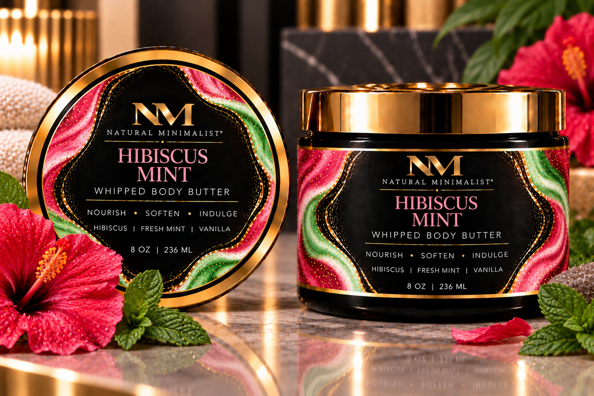 Hibiscus Mint Whipped Body Butter