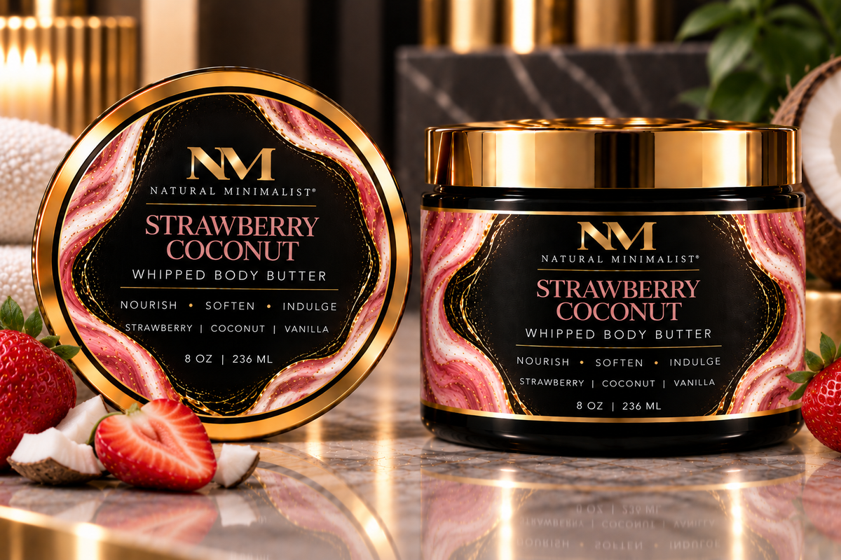 Strawberry Coconut Whipped Body Butter
