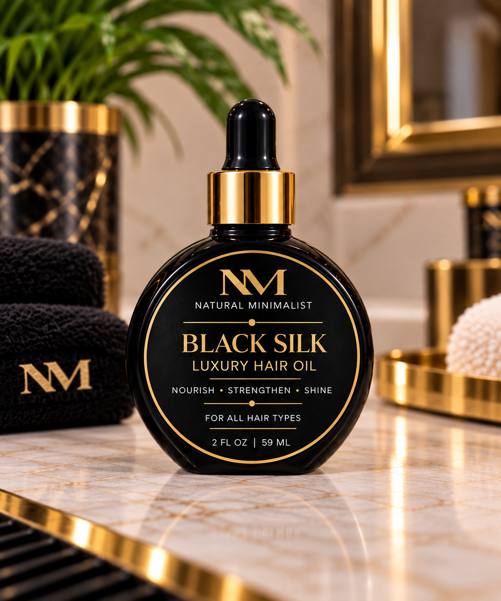 Black Silk Luxury Hair Oil